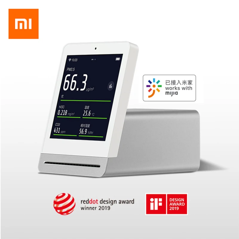 Монитор воздуха Xiaomi ClearGrass, сенсорный экран IPS, для использования в помещении и на улице
Монитор воздуха Xiaomi ClearGrass, сенсорный экран IPS, для использования в помещении и на улице