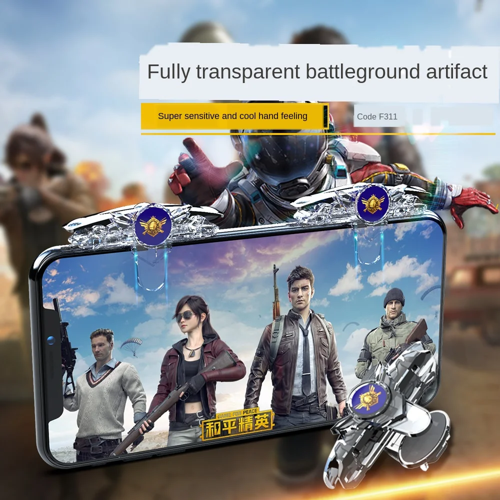 New Style F301 Mobile Game Battleground Artifact Mobile Game Handle Universal Quick Shooting Auxiliary Shooting Artifact
New Style F301 Mobile Game Battleground Artifact Mobile Game Handle Universal Quick Shooting Auxiliary Shooting Artifact