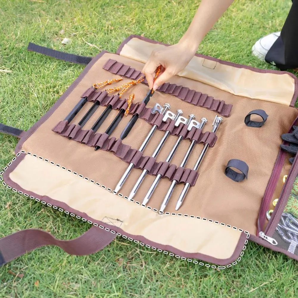 Outdoor Camping Stakes Sack Nail Bag Portable Tent Accessories Storage Pouch Oxford Case Pegs Organizer Hiking Equipment with Ha
Outdoor Camping Stakes Sack Nail Bag Portable Tent Accessories Storage Pouch Oxford Case Pegs Organizer Hiking Equipment with Ha