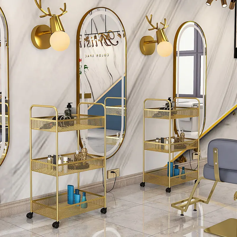 Movable trolley multi-layer rack storage tattoo hairdressing nail salon hair salon with wheels tool cart shelves spice rack
Movable trolley multi-layer rack storage tattoo hairdressing nail salon hair salon with wheels tool cart shelves spice rack