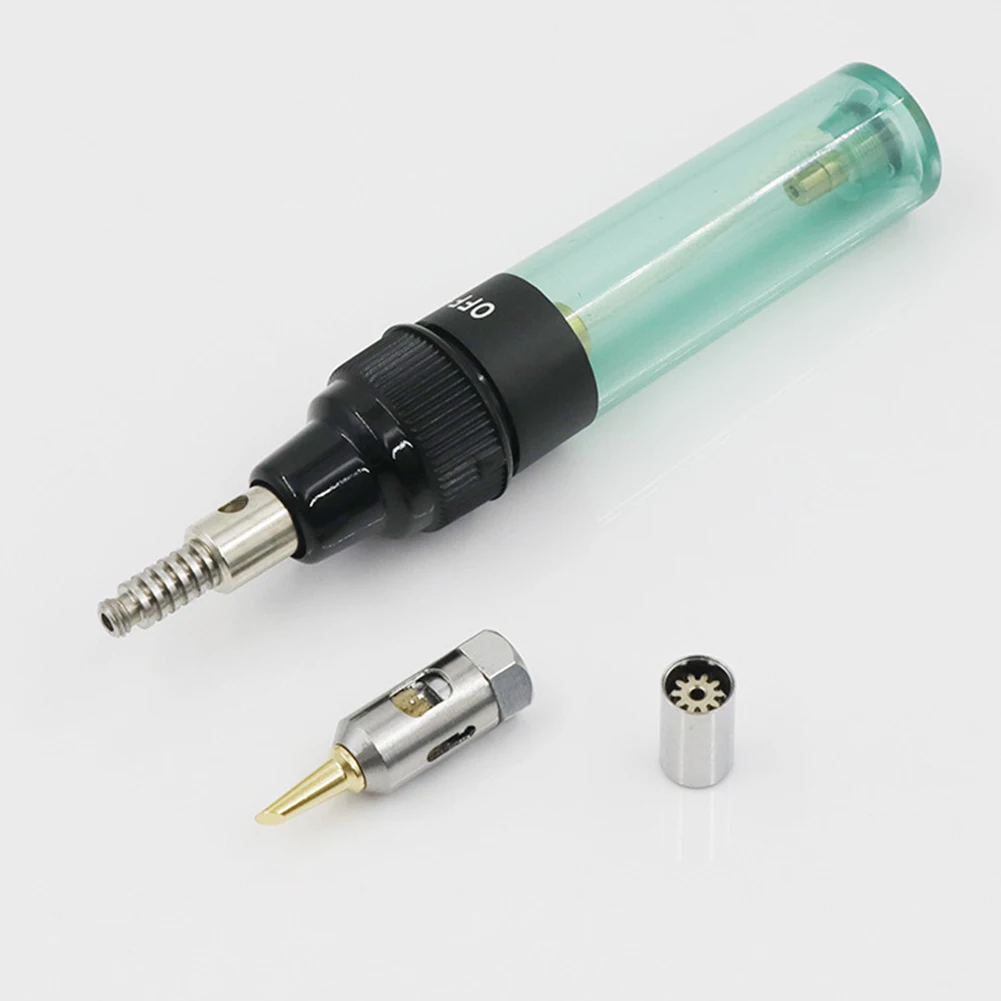 Pen Type 3 in1 MT-100 Butane Gas Soldering Solder Torch Iron Tool Pen Shaped Cordless Torch DIY/ Soldering Iron
Pen Type 3 in1 MT-100 Butane Gas Soldering Solder Torch Iron Tool Pen Shaped Cordless Torch DIY/ Soldering Iron