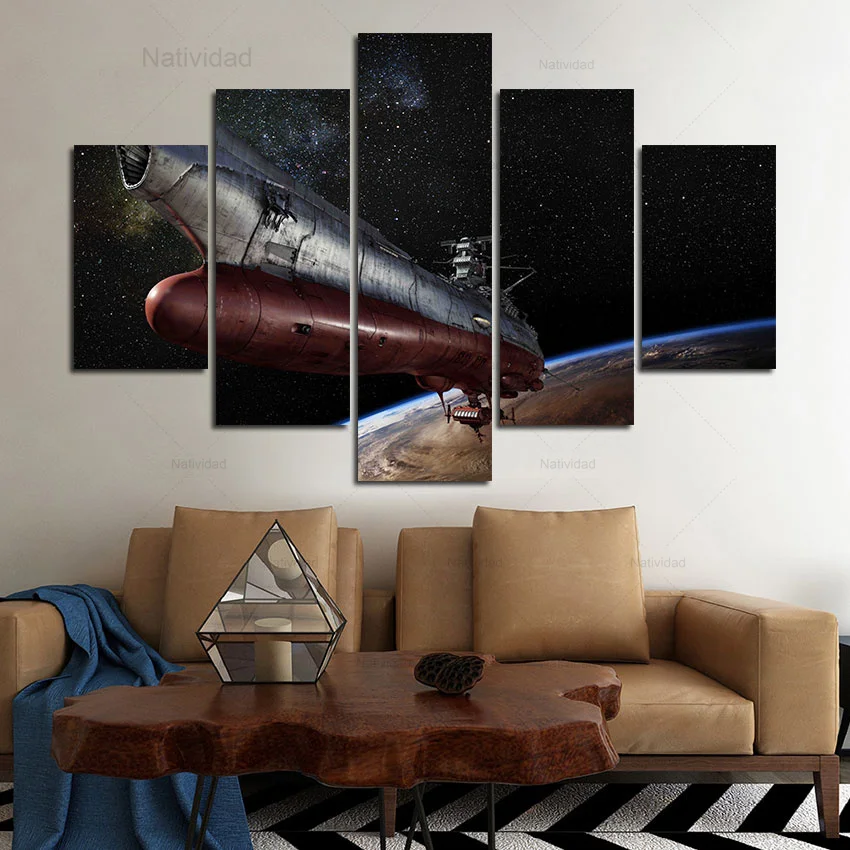 5 Pieces Pictures Space Ship Canvas Art Painting Spacecraft Modular Posters Hd Prints Living Room Frameless Bedroom Home Decor
5 Pieces Pictures Space Ship Canvas Art Painting Spacecraft Modular Posters Hd Prints Living Room Frameless Bedroom Home Decor
