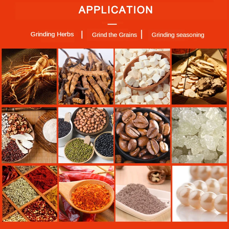 Electric Grinder Household Swing Type Dry Food Grinder Three-layer Blade 25000RPM High-speed Crushing Spice Herb Grain Crusher
Electric Grinder Household Swing Type Dry Food Grinder Three-layer Blade 25000RPM High-speed Crushing Spice Herb Grain Crusher