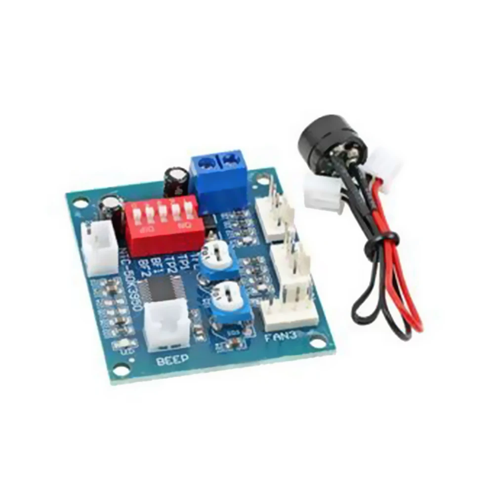 1Pcs DC 12V Voltage Regulator PWM PC CPU Fan Temperature Control Speed Controller Module High-Temp Alarm Speed Control
1Pcs DC 12V Voltage Regulator PWM PC CPU Fan Temperature Control Speed Controller Module High-Temp Alarm Speed Control