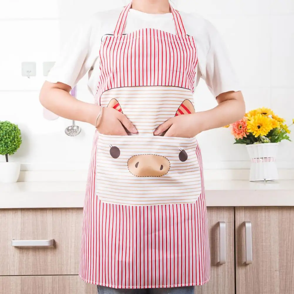Cute Pig Polyester Sleeveless Pockets Home Kitchen Cooking Anti-Splash Apron BBQ Apron For Cooking Baking Restaurant Apron 1Pc
Cute Pig Polyester Sleeveless Pockets Home Kitchen Cooking Anti-Splash Apron BBQ Apron For Cooking Baking Restaurant Apron 1Pc