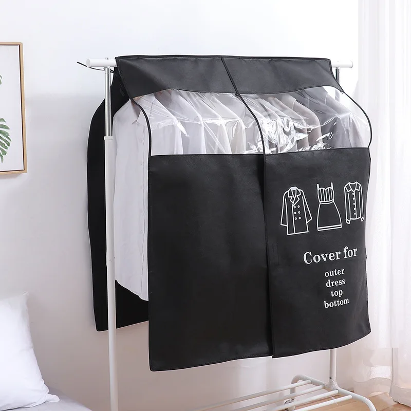 Household Overcoat Dust Cover Nonwoven Wardrobe Garment Suit Bag Clothing Dust Jacket Clothes Hood Cover Clothes Cover Dustproof 
Household Overcoat Dust Cover Nonwoven Wardrobe Garment Suit Bag Clothing Dust Jacket Clothes Hood Cover Clothes Cover Dustproof