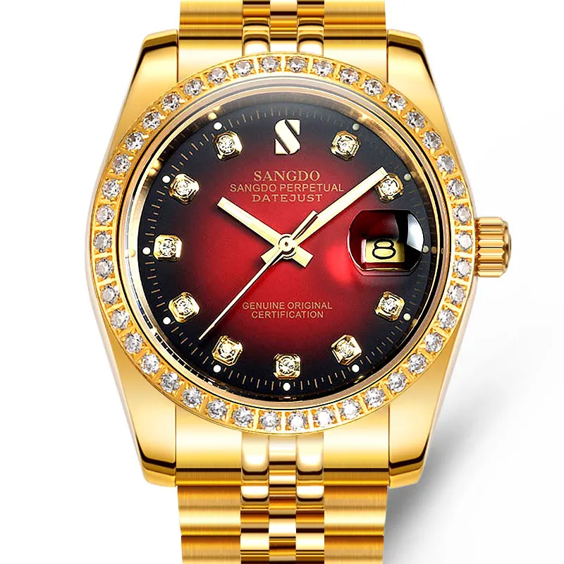 Brand Classic Business Design Crystals Watches for Men Sparkly Diamonds Automatic Watch Mechanical Full 316L Steel Montre Homme
Brand Classic Business Design Crystals Watches for Men Sparkly Diamonds Automatic Watch Mechanical Full 316L Steel Montre Homme