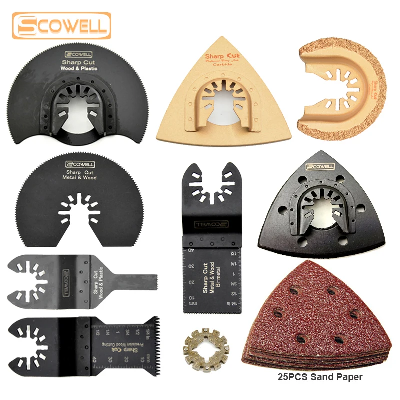 Multi Tool Saw Blades Kit for dremel Multimaster power tools woood metal cutting Oscillating plunge saw blade air saw Jigsaw
Multi Tool Saw Blades Kit for dremel Multimaster power tools woood metal cutting Oscillating plunge saw blade air saw Jigsaw