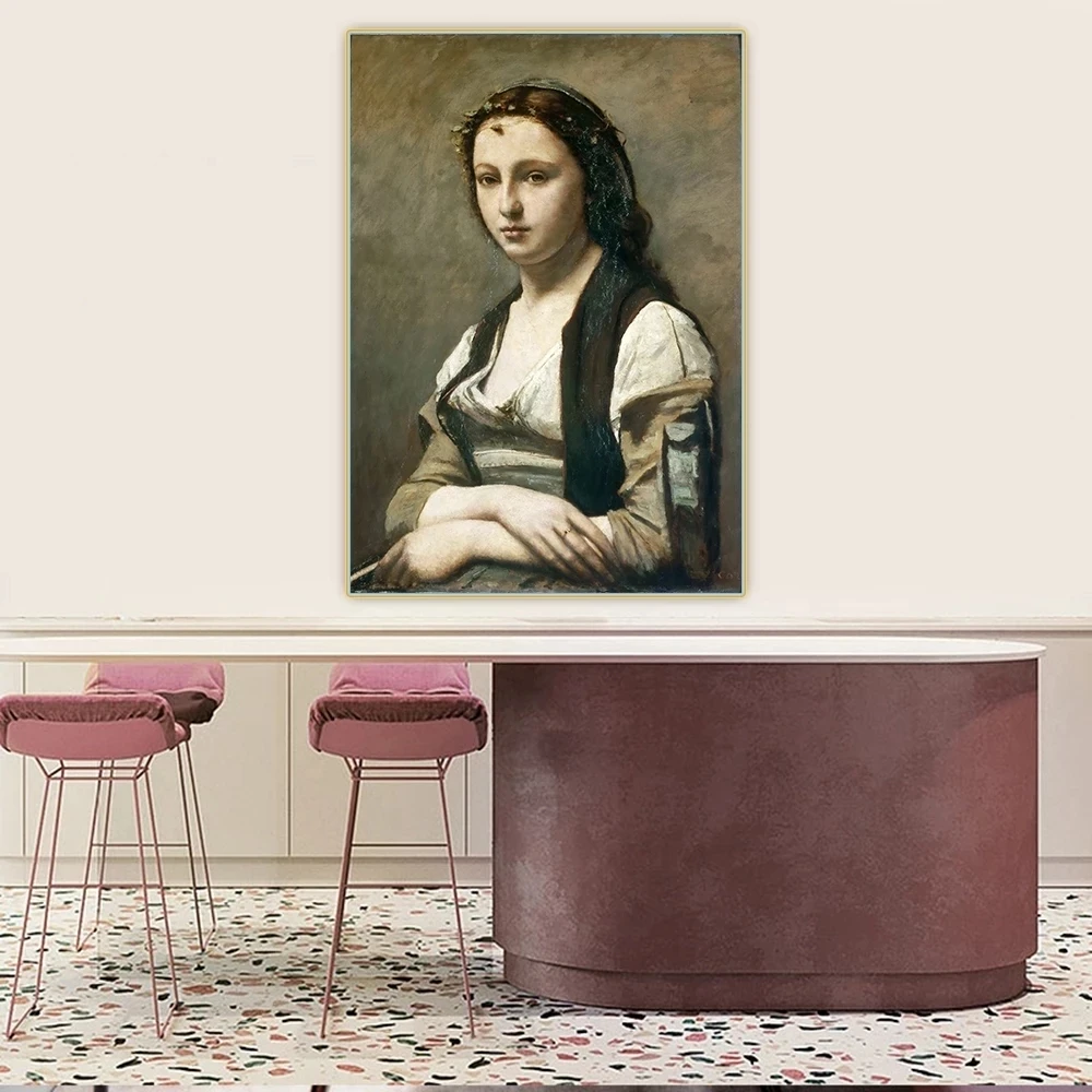 Modular Pictures Citon The Woman with the Pearl Canvas Prints Painting Wall Art Poster Home For Living Room Decoration No Frame
Modular Pictures Citon The Woman with the Pearl Canvas Prints Painting Wall Art Poster Home For Living Room Decoration No Frame