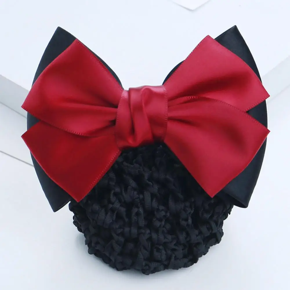 Satin Bow Barrette Hair Clip Cover Bowknot Bun Snood Hairnet Hair Jewelry Rhinestone Bun Snood Women Hairnet Hair Accessories
Satin Bow Barrette Hair Clip Cover Bowknot Bun Snood Hairnet Hair Jewelry Rhinestone Bun Snood Women Hairnet Hair Accessories
