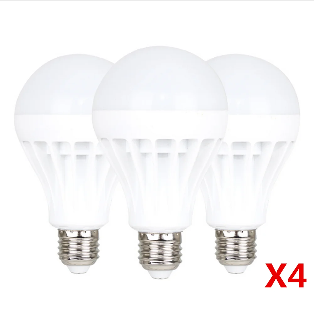 

E27 B22 220V LED Light Bulb 5730 SMD 3W 5W 7W 9W 12W 15W Spotlight 2700-6500K Table Lamp For Kitchen LivingRoom 4X/lot