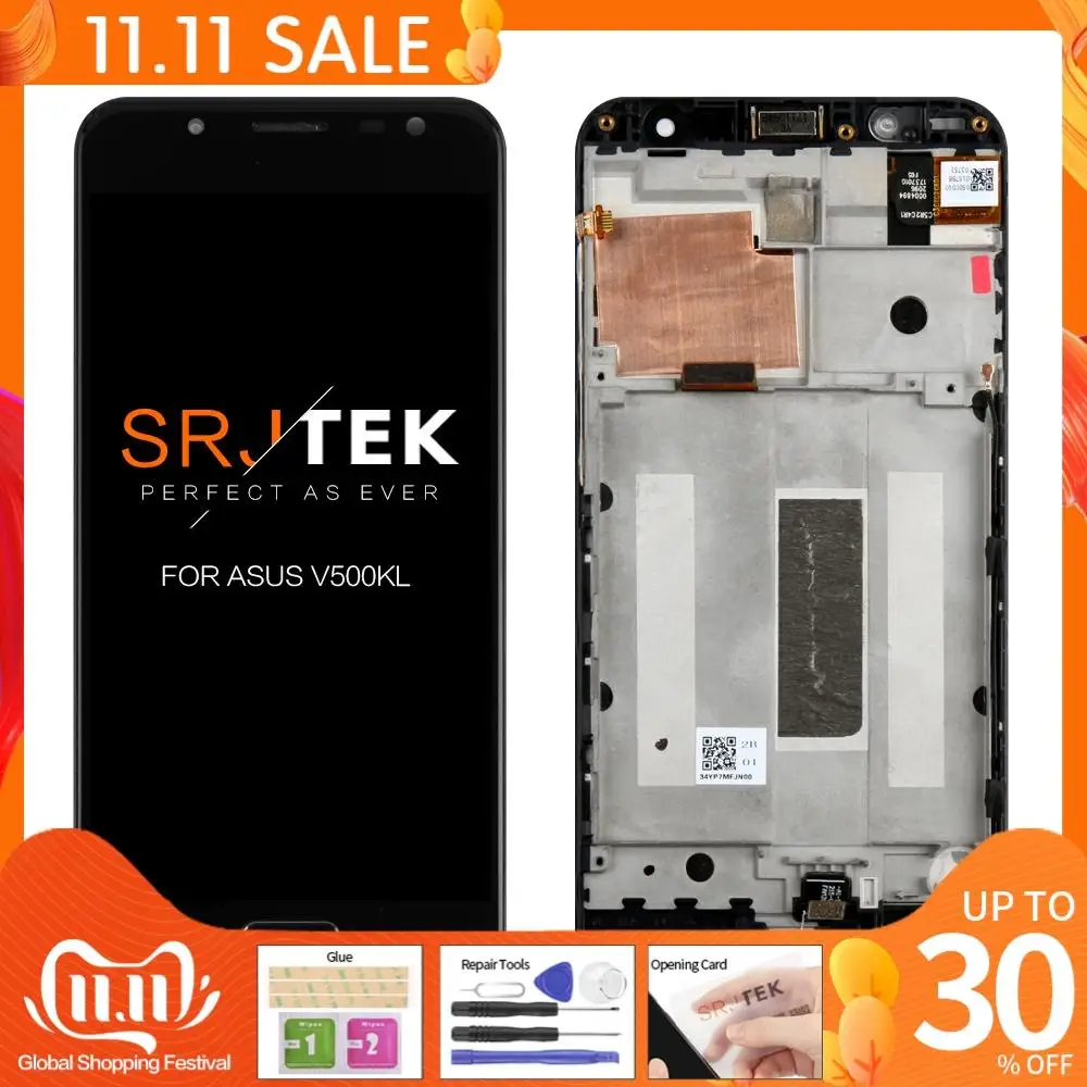 Test For ASUS V500KL LCD Display Touch Screen Digitizer Assembly For Asus ZenFone V Live V500KL LCD With Frame Replacement Parts
Test For ASUS V500KL LCD Display Touch Screen Digitizer Assembly For Asus ZenFone V Live V500KL LCD With Frame Replacement Parts
