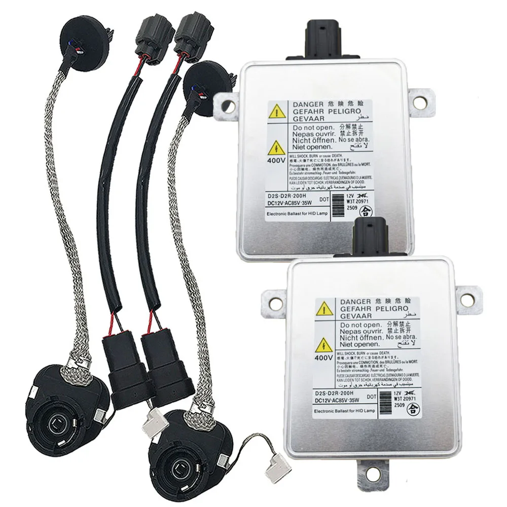 1Set Headlamp Control Unit Module With wire 33119-TA0-003 33129-TA0-003 Front Light HID Ballast D2S D2R 12V 35W W3T20971
1Set Headlamp Control Unit Module With wire 33119-TA0-003 33129-TA0-003 Front Light HID Ballast D2S D2R 12V 35W W3T20971