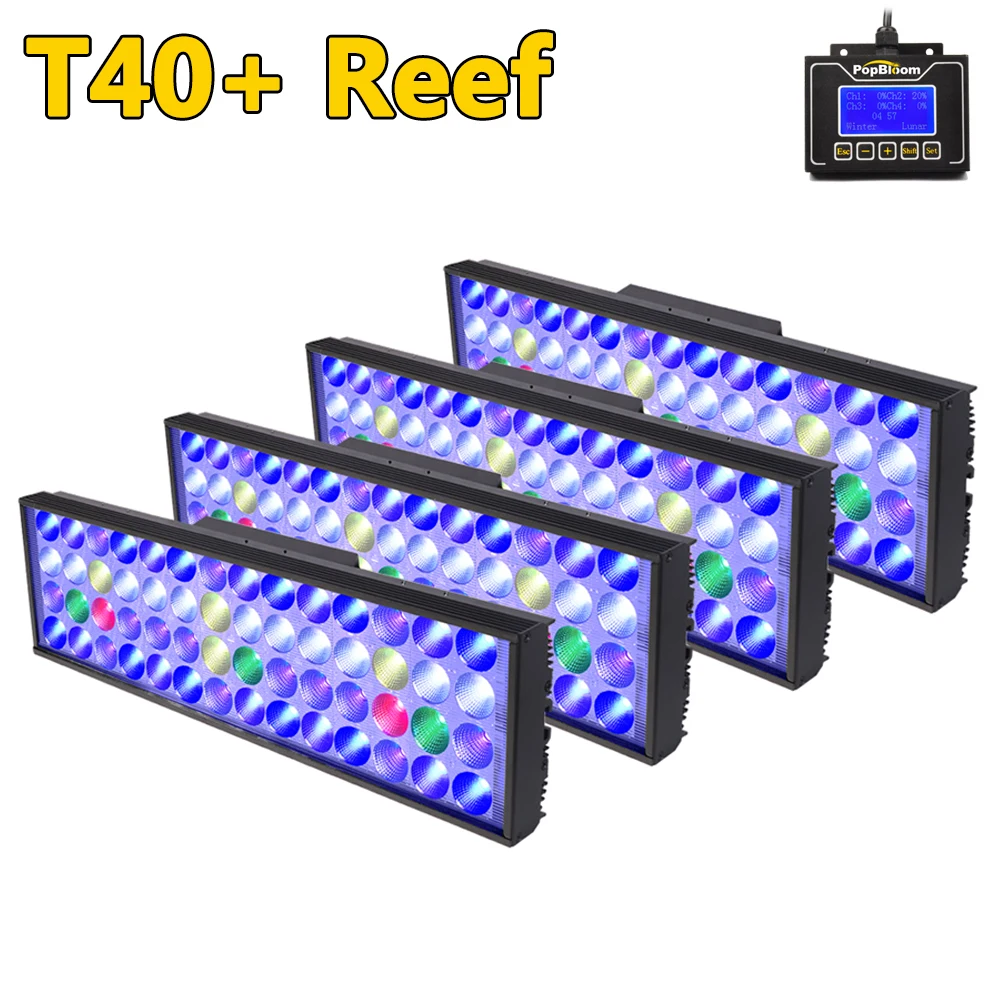 PopBloom Reef Aquarium LED Light for Marine Coral Full Spectrum Led Marine Aquarium Lighting for Saltwater Reef Tank
PopBloom Reef Aquarium LED Light for Marine Coral Full Spectrum Led Marine Aquarium Lighting for Saltwater Reef Tank
