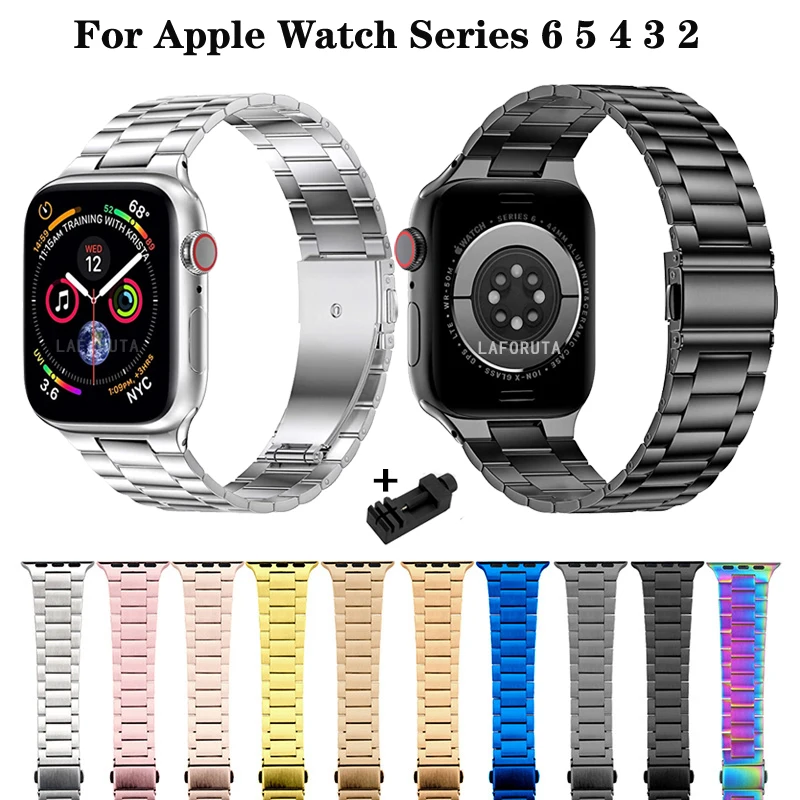 Bracelet for apple watch 6 se strap 40mm 44mm slim Stainless Steel band for iwatch series 5 4 3 38mm 42mm women Girls Wristband
Bracelet for apple watch 6 se strap 40mm 44mm slim Stainless Steel band for iwatch series 5 4 3 38mm 42mm women Girls Wristband