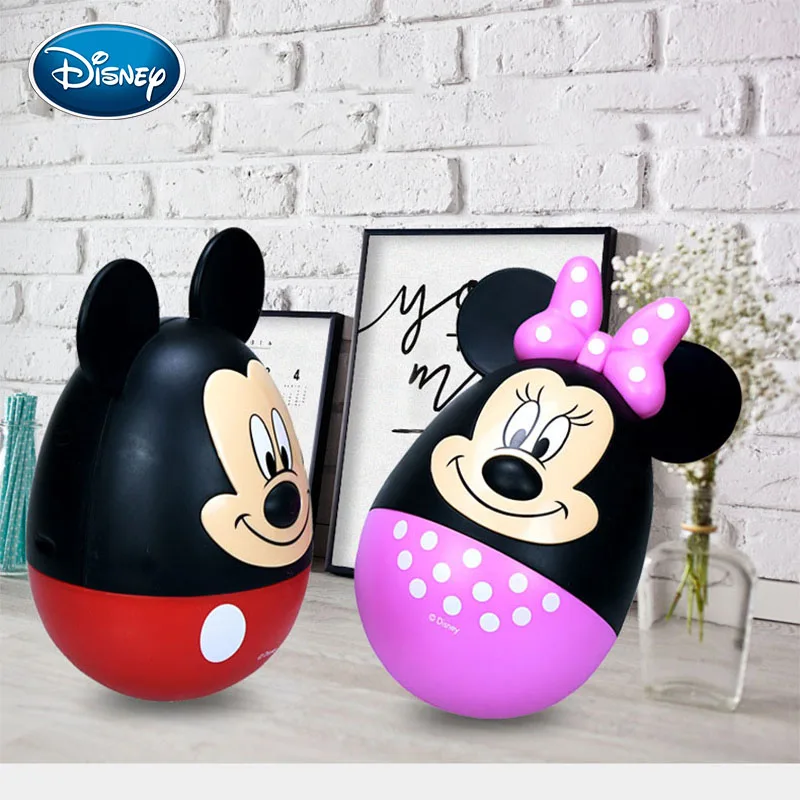 Копилка неваляшка Disney коробка для монет с Микки и Минни детский подарок на день