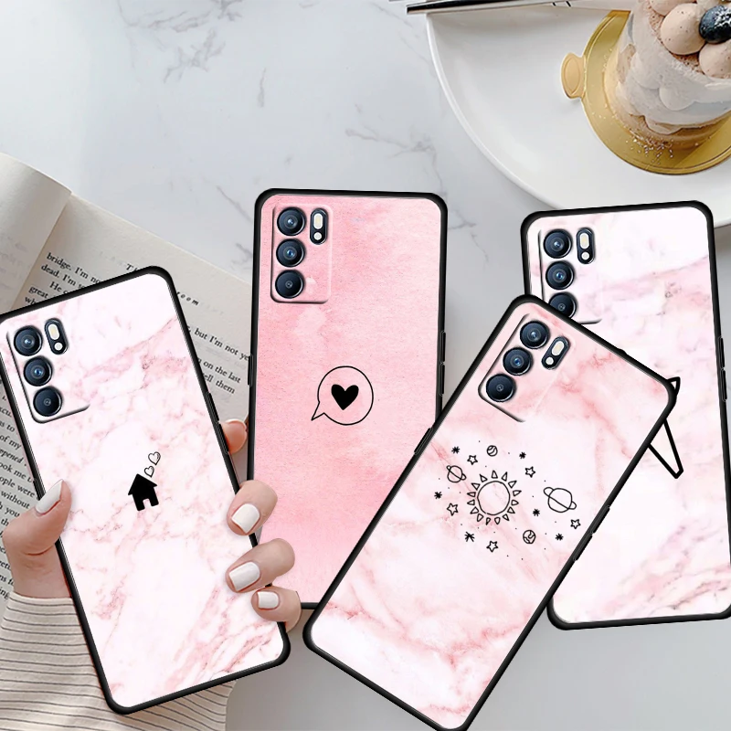 Cartoon pink love For OPPO Reno 6 5 4 3 2 2Z 2F Z 4F 4SE 4Z 4G 5G Pro Plus Lite Silicone Soft Black Phone Case Shell
Cartoon pink love For OPPO Reno 6 5 4 3 2 2Z 2F Z 4F 4SE 4Z 4G 5G Pro Plus Lite Silicone Soft Black Phone Case Shell