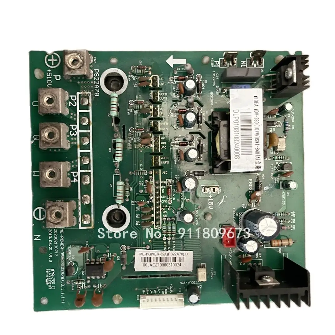 good working for air conditioning board Frequency module board MDV-450(16)W/DSN1-830 35A ME-POWER-35A (PS22A78)D
good working for air conditioning board Frequency module board MDV-450(16)W/DSN1-830 35A ME-POWER-35A (PS22A78)D