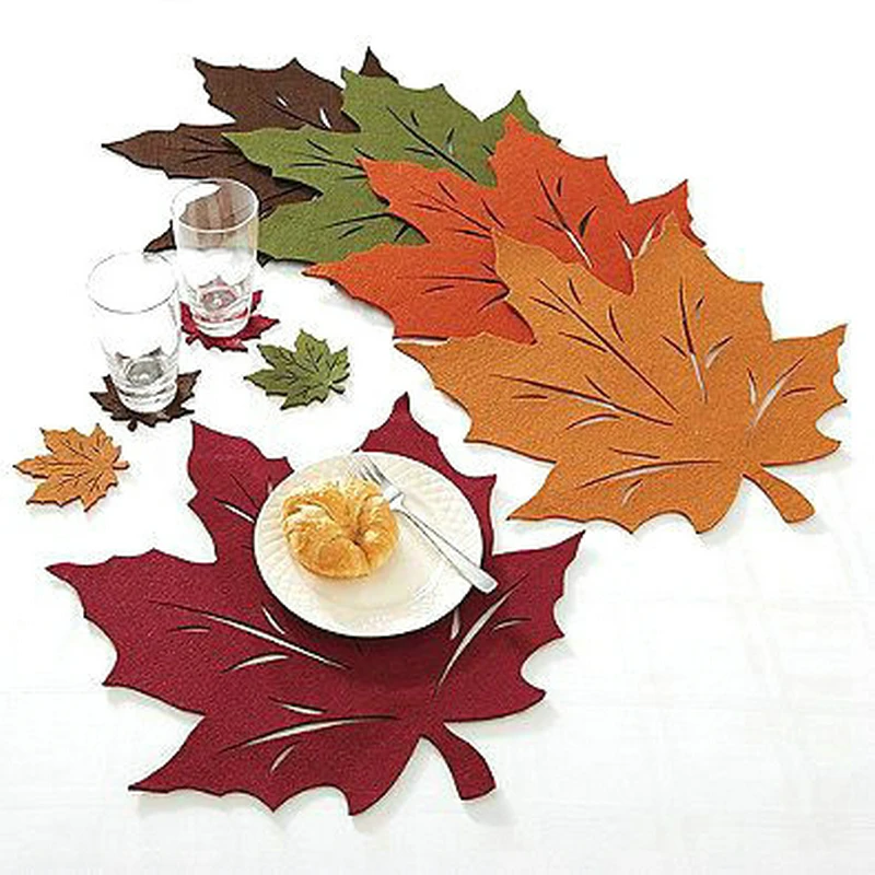 Thanksgiving Placemat Maple 6pcs Set Plate Mat Fall Party Decoration Supplies Desktop Decorations Home Dinner Decor Give Thanks
Thanksgiving Placemat Maple 6pcs Set Plate Mat Fall Party Decoration Supplies Desktop Decorations Home Dinner Decor Give Thanks