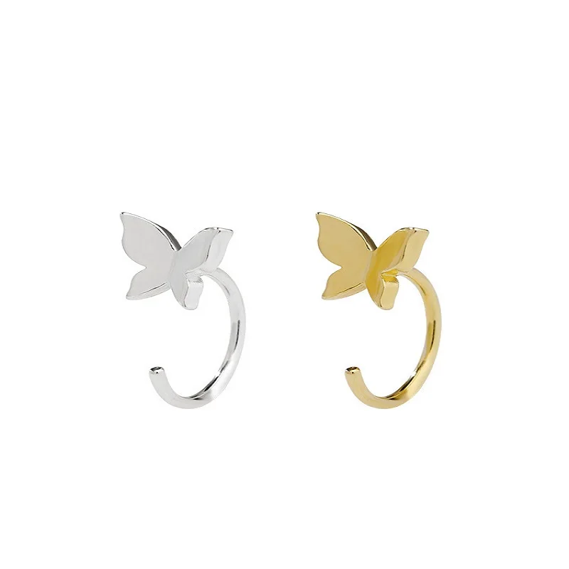 2021 New Style 925 Silver Butterfly AB gold silver Simple Ear Hooks Design Fashion Butterfly Female Earrings Romantic And Sweet
2021 New Style 925 Silver Butterfly AB gold silver Simple Ear Hooks Design Fashion Butterfly Female Earrings Romantic And Sweet