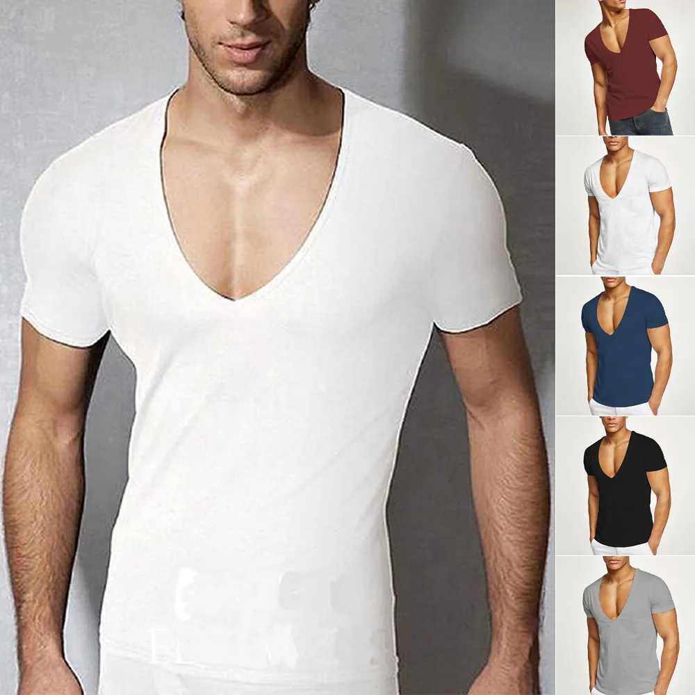 2021 New Clothing Men T Shirt Fitness T-shirts Mens V Neck Man T-shirt For Male Sportswear Short Sleeve Breathable Tops Tees
2021 New Clothing Men T Shirt Fitness T-shirts Mens V Neck Man T-shirt For Male Sportswear Short Sleeve Breathable Tops Tees