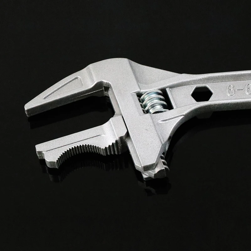 6-68mm Bathroom Wrench Large Open Mini Adjustable Short Handle Shank Aluminum Alloy Universal Spanner Water Pipe Repair Tool
6-68mm Bathroom Wrench Large Open Mini Adjustable Short Handle Shank Aluminum Alloy Universal Spanner Water Pipe Repair Tool