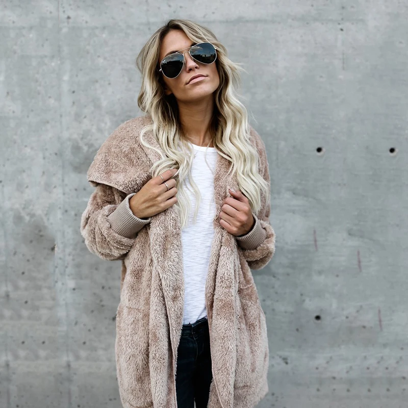 Harajuku Women Loose Long Cardigan Autumn Winter Long Sleeve Imitation Fur Cardigans Ladies Warm Coat Outwear
Harajuku Women Loose Long Cardigan Autumn Winter Long Sleeve Imitation Fur Cardigans Ladies Warm Coat Outwear