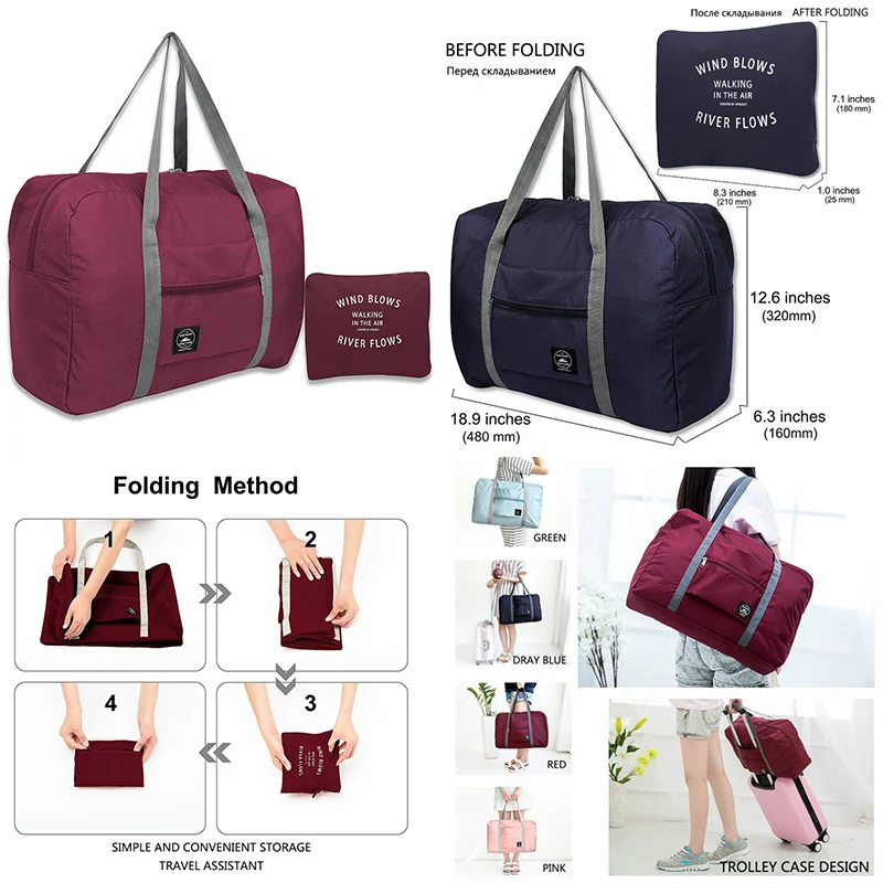 New High Capacity Foldable Travel Duffel Bag Sports Gym Water Resistant Unisex Large Capacity Bag Unisex WaterProof Storage Bag
New High Capacity Foldable Travel Duffel Bag Sports Gym Water Resistant Unisex Large Capacity Bag Unisex WaterProof Storage Bag