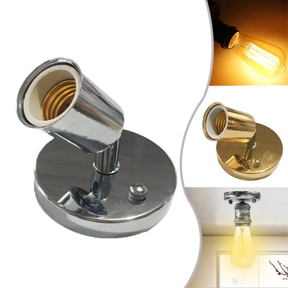 Black White Silver Bronze Lamp Base E27 Light Socket Bulb Holder Edison Lamp Metal Screw Base Lamp Socket Fitting Antique Y2D0
Black White Silver Bronze Lamp Base E27 Light Socket Bulb Holder Edison Lamp Metal Screw Base Lamp Socket Fitting Antique Y2D0