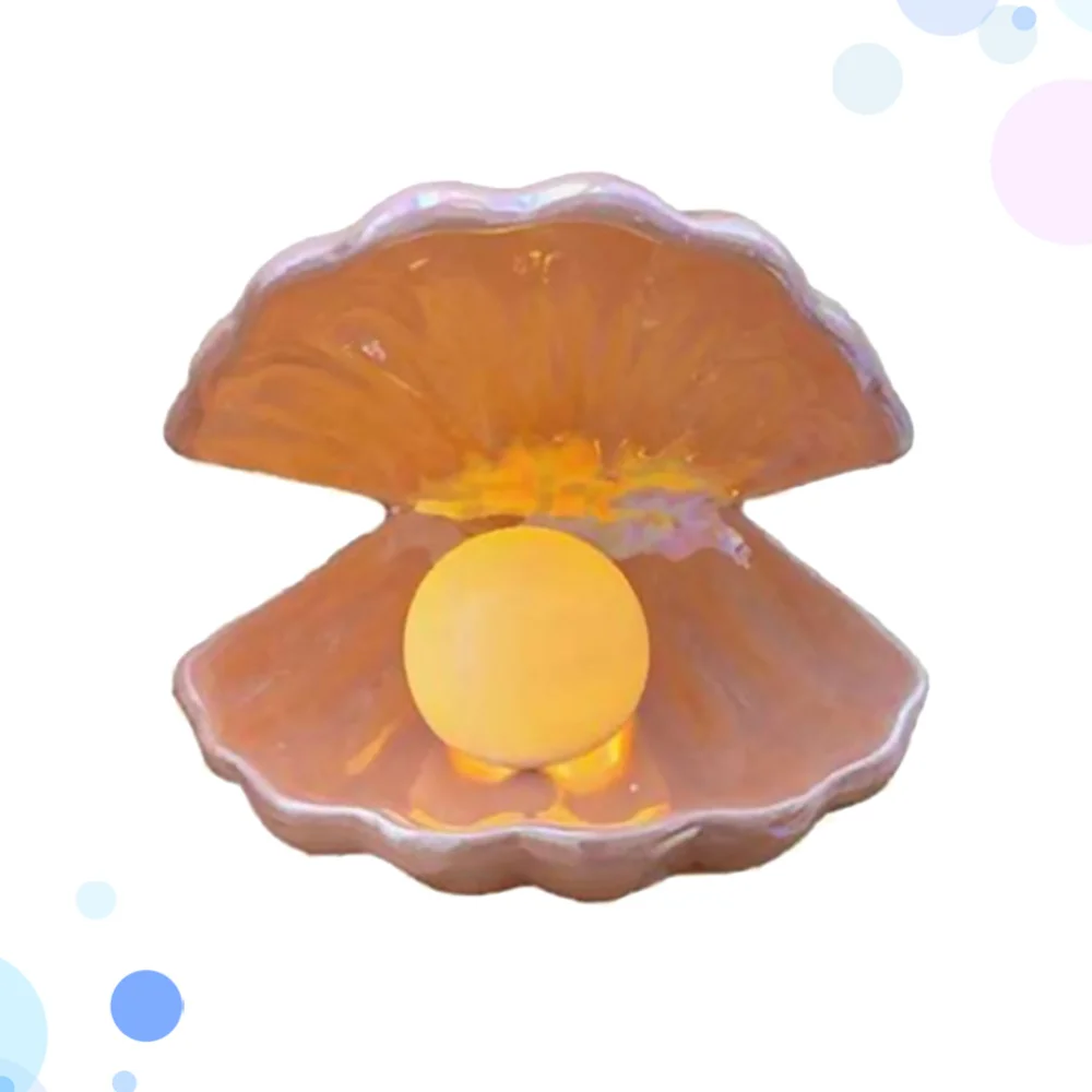 Shell Pearl Design Night Light Ceramics Desktop Ornament Bedside Decorative Lamp Home Decor Lamp for Bedroom (White)
Shell Pearl Design Night Light Ceramics Desktop Ornament Bedside Decorative Lamp Home Decor Lamp for Bedroom (White)