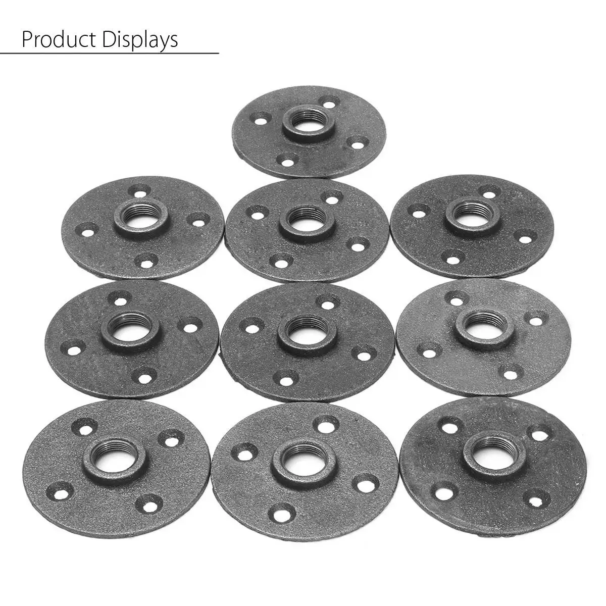 10pcs 4 Holes Floor Flange Iron Fittings Replacement Accessories Wall Mount Floor Hardware Tools Flange Piece Iron Pipe Fitting
10pcs 4 Holes Floor Flange Iron Fittings Replacement Accessories Wall Mount Floor Hardware Tools Flange Piece Iron Pipe Fitting