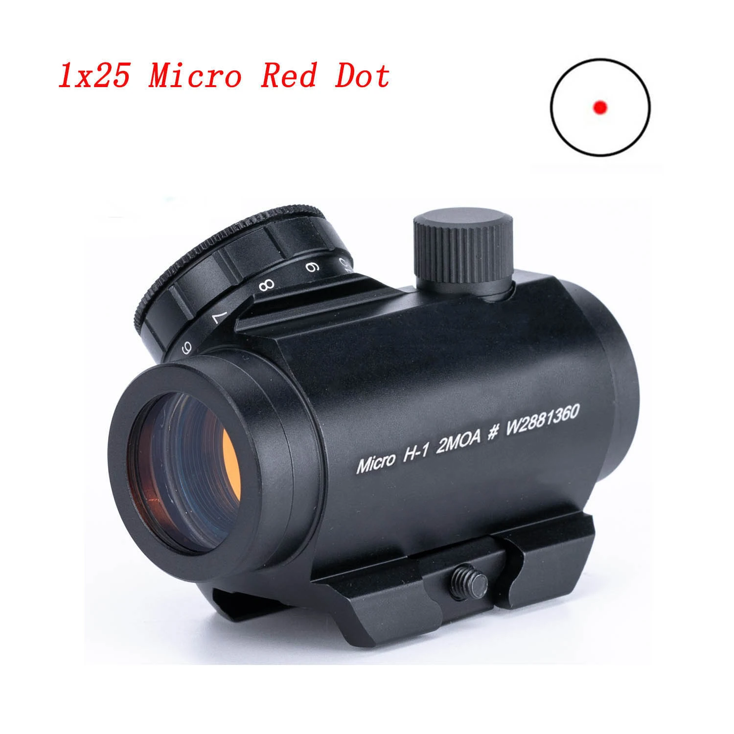 Tactical Hunting 2 MOA Micro Red Dot Optical Sight 1x25mm Compact Aiming Holographic Point Scope, Accessories for Shooting, AR15
Tactical Hunting 2 MOA Micro Red Dot Optical Sight 1x25mm Compact Aiming Holographic Point Scope, Accessories for Shooting, AR15