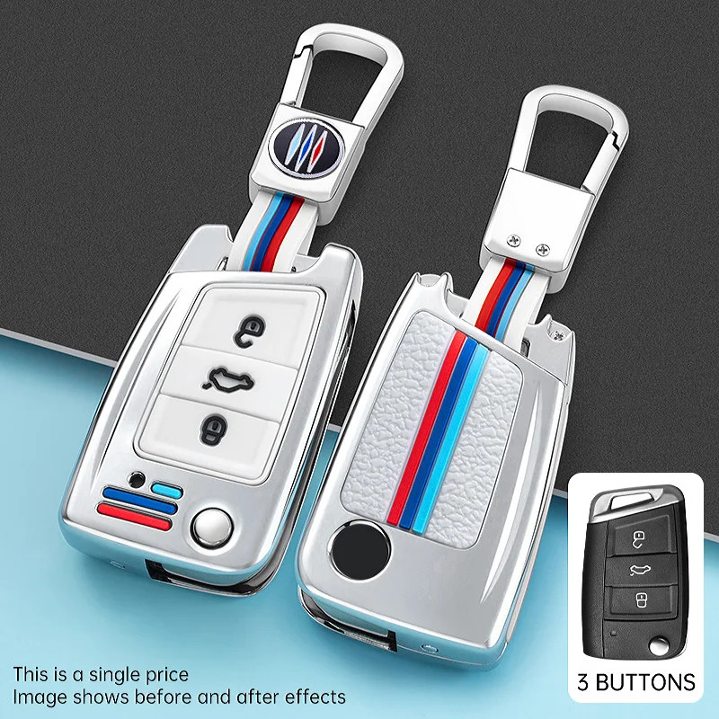 Zinc Alloy Silicone Car Key Case Cover For VW Volkswagen Golf 7 MK7 Tiguan MK2 SEAT Ateca Leon FR 2 Ibiza For Skoda Octavia A7
Zinc Alloy Silicone Car Key Case Cover For VW Volkswagen Golf 7 MK7 Tiguan MK2 SEAT Ateca Leon FR 2 Ibiza For Skoda Octavia A7