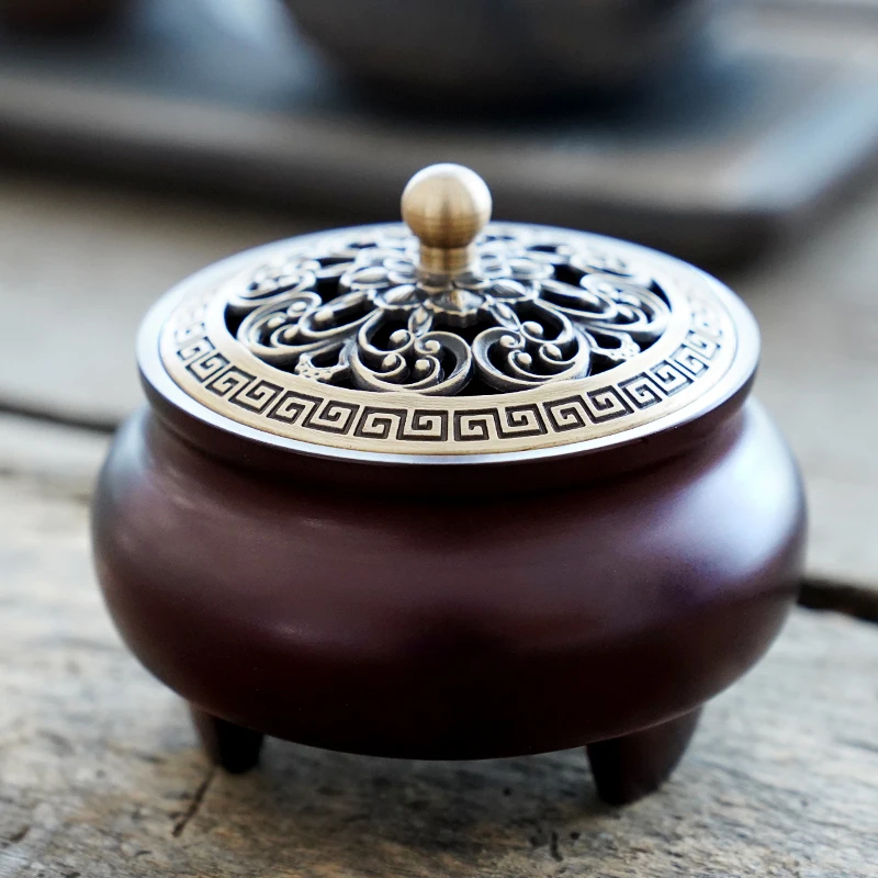 Pure Copper Portable Metal Incense Burner Cone Charcoal Home Smell Small Cones Incense Burner Smoke Stick Zen Decor 2020 II50XXL
Pure Copper Portable Metal Incense Burner Cone Charcoal Home Smell Small Cones Incense Burner Smoke Stick Zen Decor 2020 II50XXL