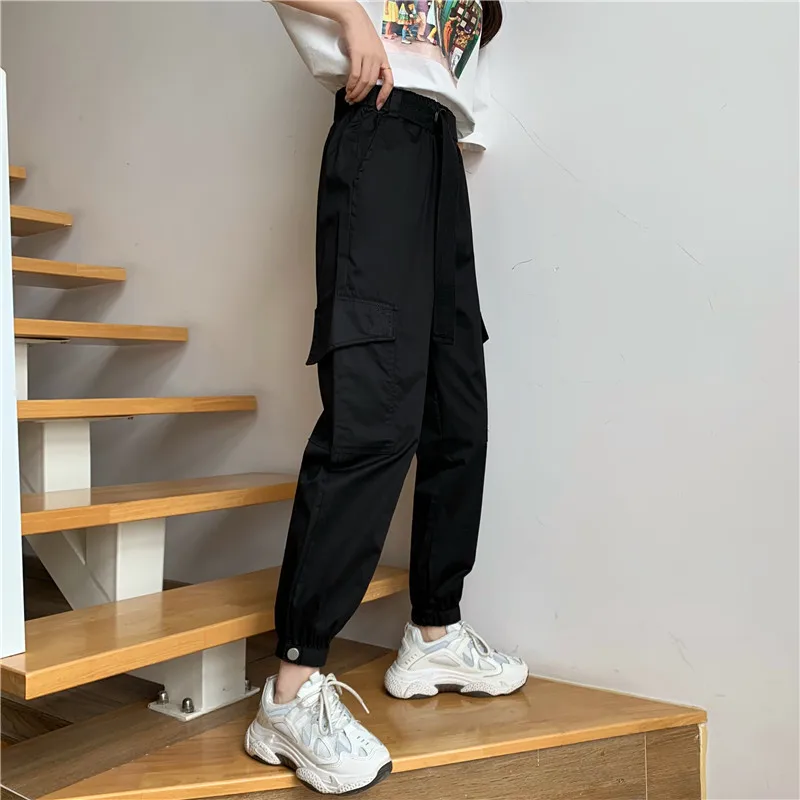 5435 new high-waisted, thin-footed, tooling style, handsome, wear harem pants, casual pants
5435 new high-waisted, thin-footed, tooling style, handsome, wear harem pants, casual pants