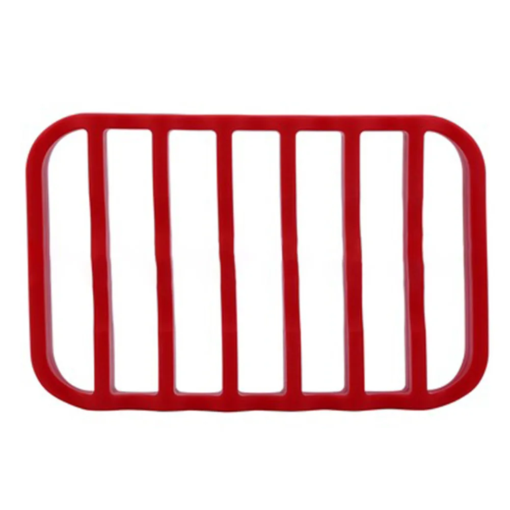 Rectangular Silicone Grill Oven Insulation Pad Drain Pad For Cooking Steam Silicone Roasting Rack For Meat Fish Vegetables
Rectangular Silicone Grill Oven Insulation Pad Drain Pad For Cooking Steam Silicone Roasting Rack For Meat Fish Vegetables
