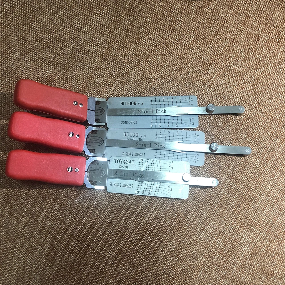 Inventory Clearance Auto Locksmith Tools 3 IN 1 Tool With Light TOY43AT HON66 HU92 HU100 HU100R SIP22 HU64
Inventory Clearance Auto Locksmith Tools 3 IN 1 Tool With Light TOY43AT HON66 HU92 HU100 HU100R SIP22 HU64