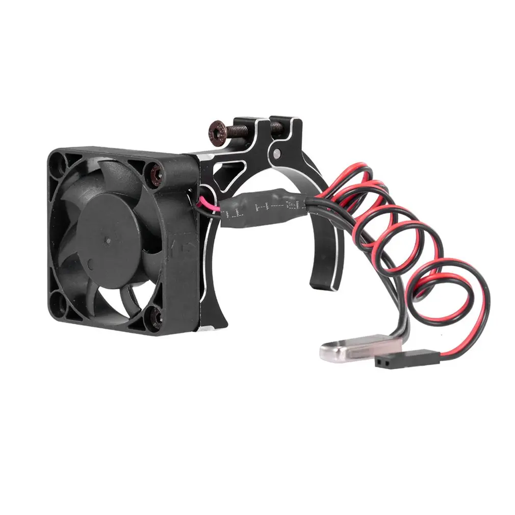 RC Car Motor Heatsink Cooling Fan with Thermal Sensor CNC Aluminum Alloy Clamp Heatsink for 4268 4274 Motors 1/8 1/10 Buggy Cars
RC Car Motor Heatsink Cooling Fan with Thermal Sensor CNC Aluminum Alloy Clamp Heatsink for 4268 4274 Motors 1/8 1/10 Buggy Cars