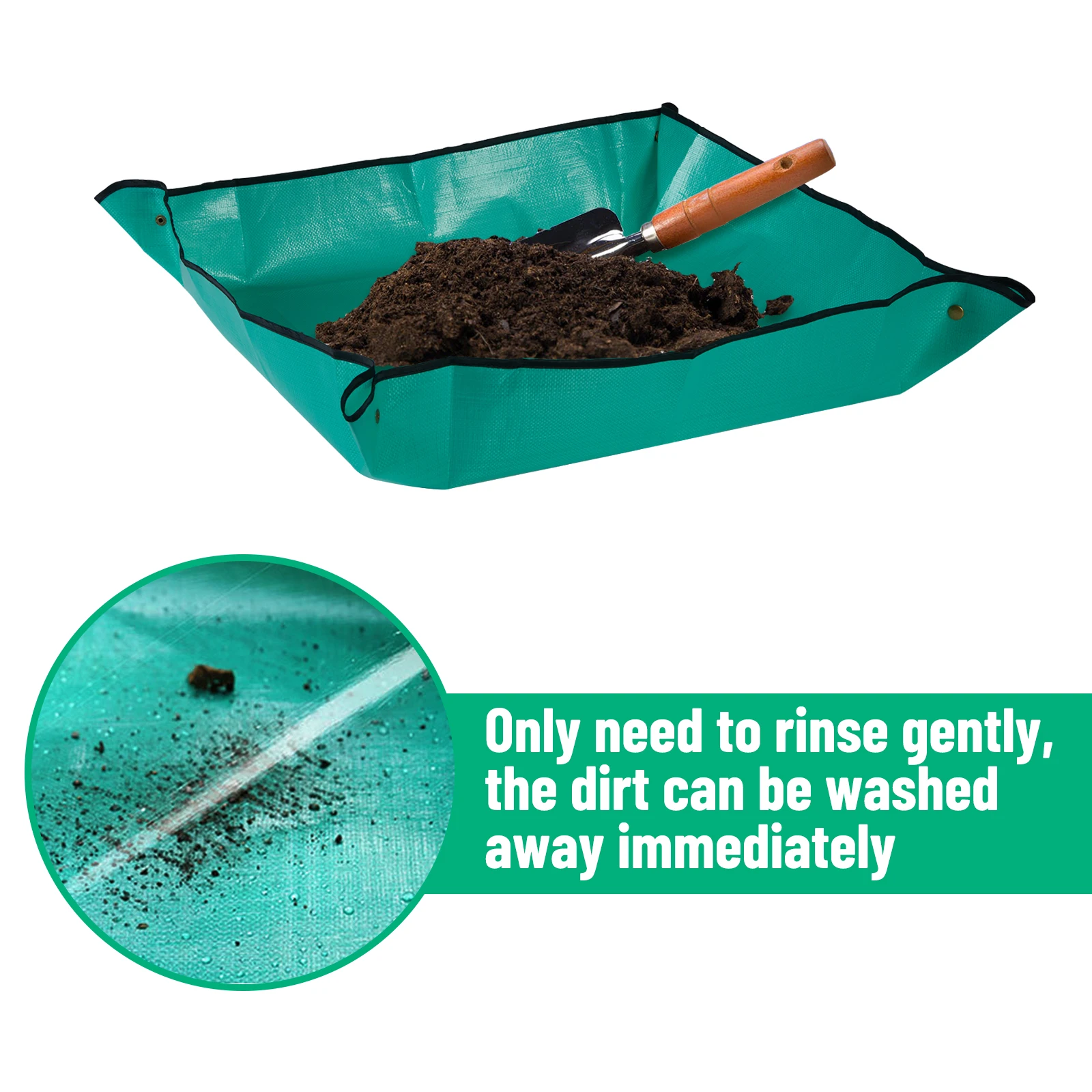 Light Portable Reusable PE Planting Mat Gardening Mat Green Gardening Pad Plant Balcony Super Waterproof Flower Mat Garden Tools
Light Portable Reusable PE Planting Mat Gardening Mat Green Gardening Pad Plant Balcony Super Waterproof Flower Mat Garden Tools
