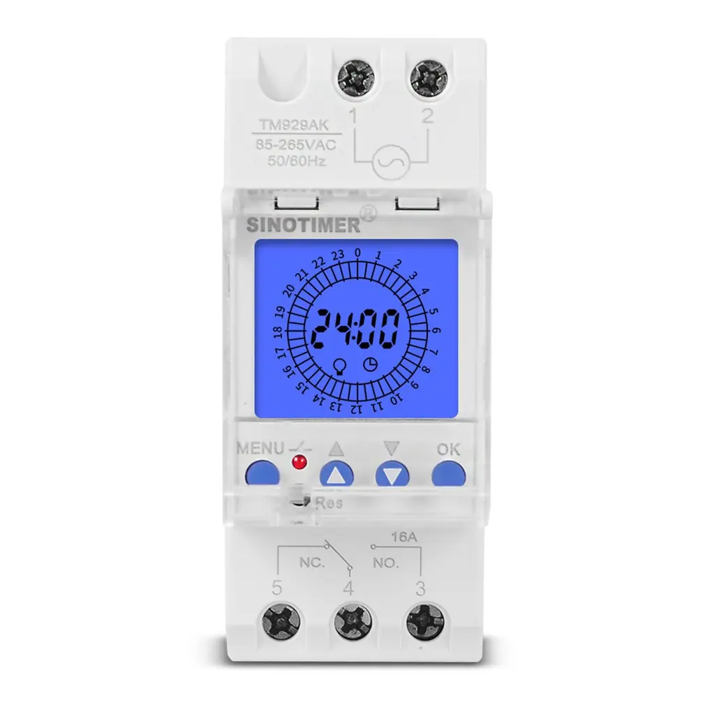 Heavy Duty Backlight Large LCD Display Digital Bell Timer Controller With Settable Ring Length 85-265V For School
Heavy Duty Backlight Large LCD Display Digital Bell Timer Controller With Settable Ring Length 85-265V For School