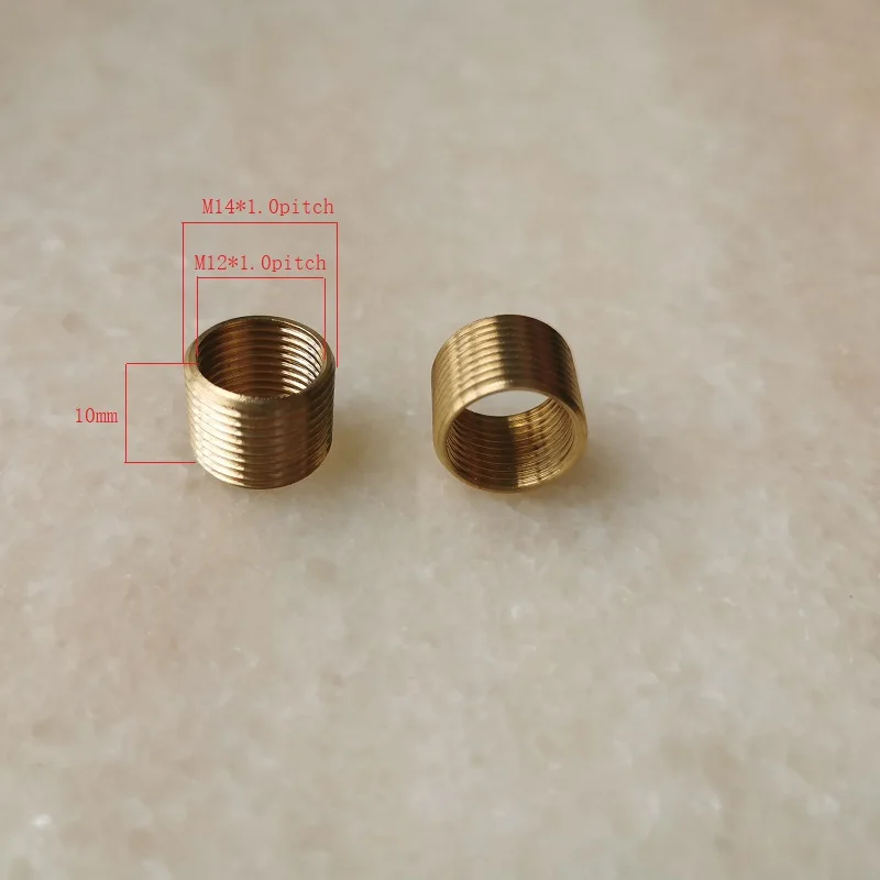 5pcs/lot 10mm long M14 to M12 1.0mm pitch Threaded Hollow Tube Adapter Inner Outer Threaded Coupler Conveyer Adapter DIY Acce
5pcs/lot 10mm long M14 to M12 1.0mm pitch Threaded Hollow Tube Adapter Inner Outer Threaded Coupler Conveyer Adapter DIY Acce