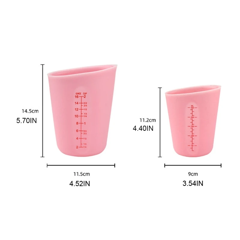 250/500ml Silicone Measuring Cup with Precise Scale for Epoxy Resin Mold Jewelry Making Non-Stick Mixing Cups Handmade DIY
250/500ml Silicone Measuring Cup with Precise Scale for Epoxy Resin Mold Jewelry Making Non-Stick Mixing Cups Handmade DIY