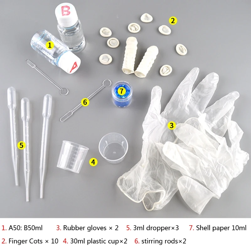 1:1 AB Epoxy Crystal Clear Resin Glue Tool Set Reusable Mixing Cup Stirrers DIY Jewelry Making Tool Kit
1:1 AB Epoxy Crystal Clear Resin Glue Tool Set Reusable Mixing Cup Stirrers DIY Jewelry Making Tool Kit