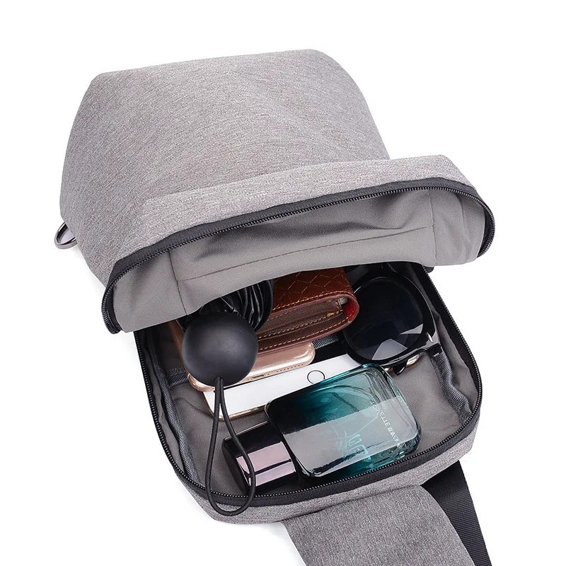 New men's one-shoulder diagonal bag casual fashion trend sports solid color wild large-capacity high-quality chest bag
New men's one-shoulder diagonal bag casual fashion trend sports solid color wild large-capacity high-quality chest bag