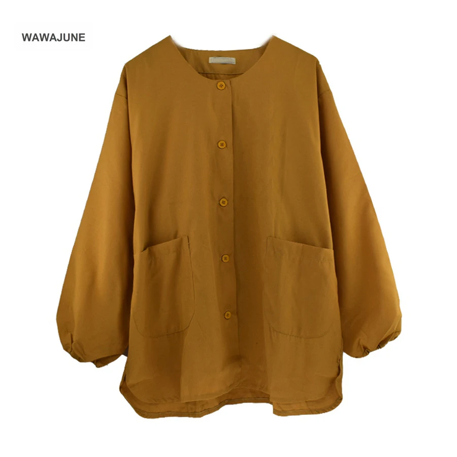 #244 Woman Cotton Linen Jackets Lantern Sleeves Tops Embroidery Coat Yellow Color Outwear With Buttons For Women High Quality
#244 Woman Cotton Linen Jackets Lantern Sleeves Tops Embroidery Coat Yellow Color Outwear With Buttons For Women High Quality