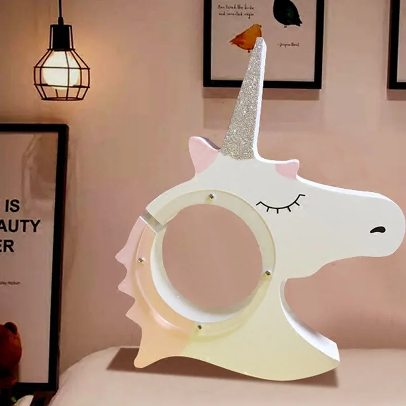 2021 Creative gift piggy bank cartoon children wooden piggy bank unicorn desktop decoration boys and girls gifts home decor
2021 Creative gift piggy bank cartoon children wooden piggy bank unicorn desktop decoration boys and girls gifts home decor