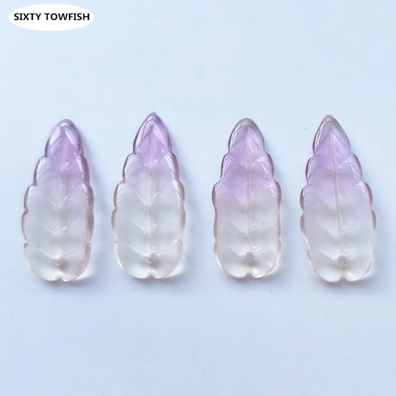 20 Pieces/lot 10x23mm Gradient Purple Czech Glass Beads Leaf-shaped With Hole Bead Jewelry For Handmade Pendant DIY Accessories
20 Pieces/lot 10x23mm Gradient Purple Czech Glass Beads Leaf-shaped With Hole Bead Jewelry For Handmade Pendant DIY Accessories