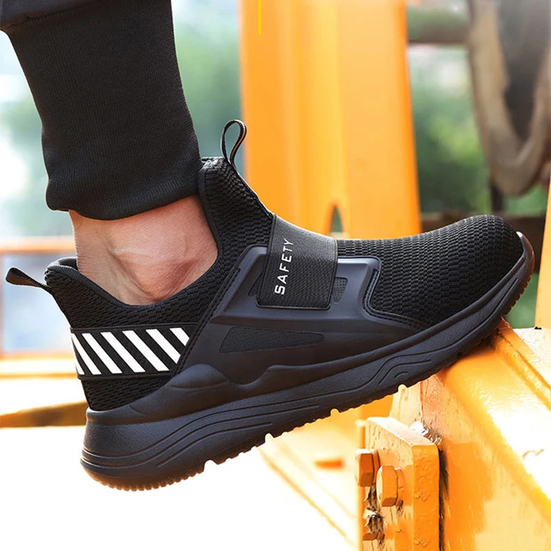 Indestructible Safety Shoes Men's Safety Boots With Steel Toe Shoes Work Boots Men's Safety Sneakers Wear-resistant Men Footwear
Indestructible Safety Shoes Men's Safety Boots With Steel Toe Shoes Work Boots Men's Safety Sneakers Wear-resistant Men Footwear