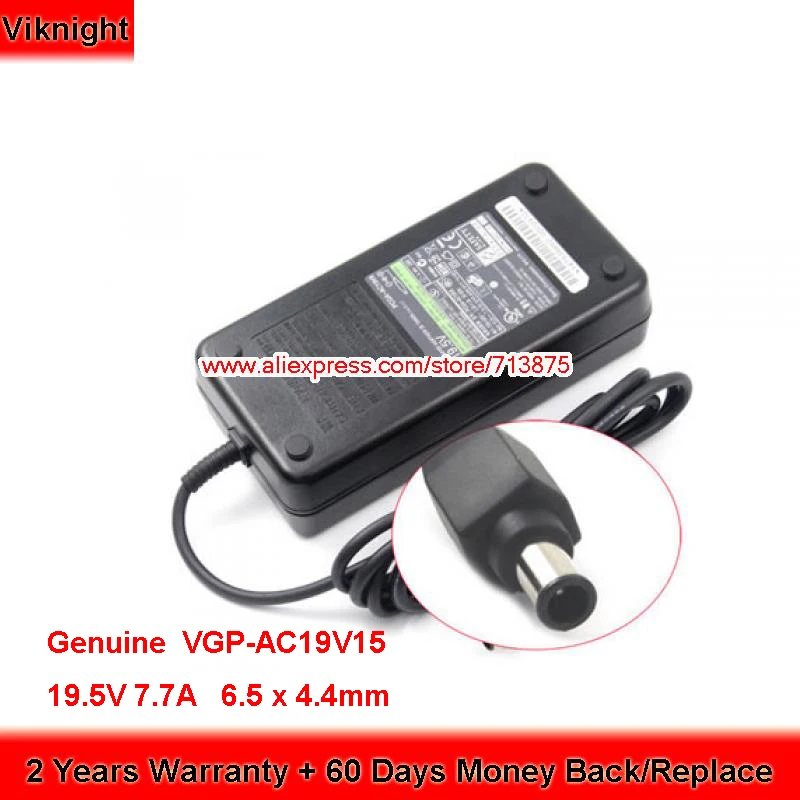 Genuine New PCGA-AC19V9 VGP-AC19V15 19.5V 7.7A AC Adapter for Sony Vaio VGC-JS250 VPCL231FX
Genuine New PCGA-AC19V9 VGP-AC19V15 19.5V 7.7A AC Adapter for Sony Vaio VGC-JS250 VPCL231FX