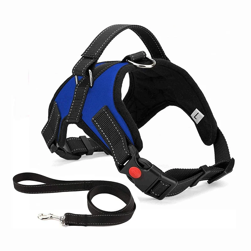 Pull-Free Dog Harness Breathable Adjustable and Comfortable Lead-Free Includes Small-Medium-Large Dogs Best for Training Walking
Pull-Free Dog Harness Breathable Adjustable and Comfortable Lead-Free Includes Small-Medium-Large Dogs Best for Training Walking